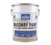 SIRAMICO COATINGS Masonry Paint | 5 Litres | Waterbased ECO Resin Technology | 7 Luxury Colours | Smooth Matt Finish for outdoor masonry protection | 10 Year Colour Guarantee (Sandstone)