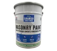 SIRAMICO COATINGS Masonry Paint | 5 Litres | Waterbased ECO Resin Technology | 7 Luxury Colours | Smooth Matt Finish for outdoor masonry protection | 10 Year Colour Guarantee (Sage Green)