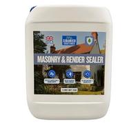 Siramico Coatings Masonry & Render Sealer I 5 litres I Breathable Water Repellent, Clear Natural Matt Finish for Brick, Stone, Concrete & Exterior Walls