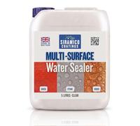 Siramico Coatings Multi-Surface Water Sealer | Clear Waterproofer | 5 Litres | Universal Water Sealer for Brick, Stone & Wood.