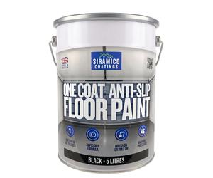 SIRAMICO COATINGS One Coat Anti-Slip Floor Paint | 5 Litres | 5 Modern Colours I