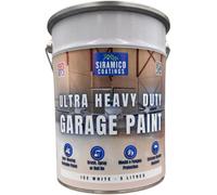 Siramico Coatings One Coat - Ultra Heavy Duty Garage Floor Paint - 5 Litres - Ice White