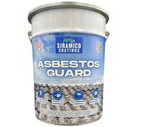 Siramico Coatings Siramico - Asbestos Guard™ - Sealant Paint & Coating - Full Protection For Cladding, Gutters And Roofs - 5 Litres - Clear