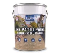 SIRAMICO COATINGS The Patio Paint | 5 Litre | Superior Patio Paint with Professional Finish for Use on Patios, Walkways, Walls | Non-Toxic, UV Resistant with Easy Application (Sandstone)