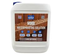 Siramico Coatings Wood Waterproofing Solution, 5 Litres, Clear Invisable Finish For Wood Preserving Of Fences, Decking, Sheds And Furniture