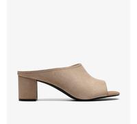 (, ) Siray Mule Mushroom Suede