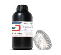Siraya Tech Blu 3D Printer Resin Tough Clear Resin 3d Printing with High Toughness Resolution Strong and Precise Resin 3d Printer 405nm UV-Curing Rapid Resin for LCD DLP 3D Printer (Clear V2, 1kg)