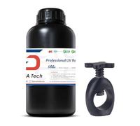 Siraya Tech Blu Nylon 3D Printer Resin Nylon-Like Strong and Precise High-Resolution 3D Printing Resin 405nm UV-Curing Rapid Resin for LCD DLP 3D Printer(1kg, Nylon Black)
