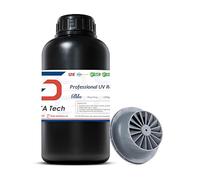 Siraya Tech Blu Tough 3D Printer Resin with High Strength and Precision - Easy to Print Strong and High Resolution, Versatile and User-Friendly for LCD/DLP 3D Printer (Easy Grey, 1kg)