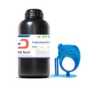 Siraya Tech Cast 3D Print Resin Castable Resin Easier to Burn and Print Clean Burnout Great Smooth Surface High Resolution 405nm UV-Curing Resin for Thicker Designs and Metal Parts (True Blue, 1kg)