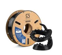 Siraya Tech Flex TPU 64D - High-Performance Elastic 3D Printing Filament, Durable & Wear-Resistant, Easy to Print, ISO 10993 Tested, Ideal for Tough, Durable Abrasion Resistant Parts (Black, 1kg)