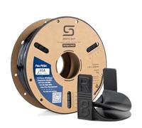 Siraya Tech Rebound PEBA 95A Flexible Filament (Value Edition) | 78% Energy Return & 20% Lighter, Nylon-Tough, Lightweight for Sports & Robotics | 1.75mm, 1kg, Black
