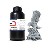 Siraya Tech Simple V2 Water Washable 3D Printer Resin, Low Odor, Easy to Print, High Resolution, Non-Brittle, for MSLA LCD DLP 3D Printers - Durable, Versatile, Easy to Clean (Grey V2, 1kg)