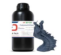 Siraya Tech Tenacious Flexible 3D Printer Resin, Navy Grey, 1kg | Easy-to-Print Flexible Resin, High Impact Resistance, Great Resolution, High Toughness, No Mixing Needed, for MSLA/DLP/SLA