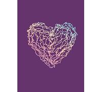 Sirchlo A5 Notebook: Love Notes Collection - 120 Lined Pages, Heart, Love, Valentine, 6 x 8.25 inches (15.24 x 20.95 cm), Exercise Book, Journal, Jotter, Diary, Writing pad, Note Pad, Gift