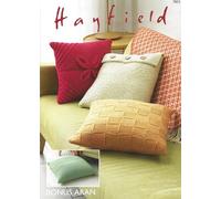 Sirdar 7803 Knitting Pattern Cushion Covers in Hayfield Bonus Aran