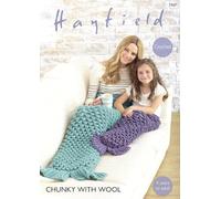 Sirdar 7907 Crochet Pattern Mermaid Tails in Hayfield Chunky with Wool