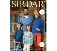 Sirdar 7983 Knitting Pattern Family Sweaters & Jackets in Sirdar DK