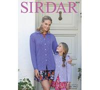Sirdar 8045 Knitting Pattern Womens Girls Collared and Hooded Jackets in Sirdar No. 1 DK