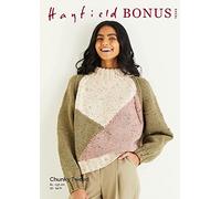 Sirdar Adult Unisex Chunky Multicoloured Knitting Pattern - 10345 Medium Round Neck Sweater