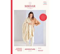 Sirdar Adventure Super Chunky Knitting Pattern - 10194 Throw/Blanket