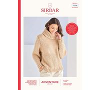 Sirdar Adventure Super Chunky Knitting Pattern Booklet - 10186 Sweater