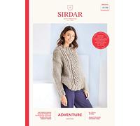 Sirdar Adventure Super Chunky Knitting Pattern Booklet - 10190 Sweater