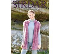 Sirdar Alpine Fur Effect Knitting Pattern - 10061 Gilet