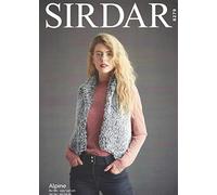 Sirdar Alpine Fur Effect Yarn Knitting Pattern - 8279 Waistcoat