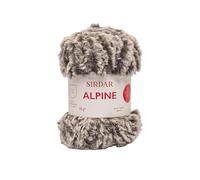 Sirdar Alpine, Luxe Faux Fur Yarn, Brindle (403), 50g