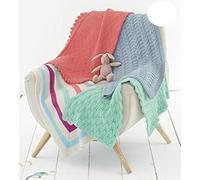 Sirdar Baby Blankets Knitting Pattern 4749 DK