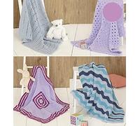 Sirdar Baby Blankets Snowflake Crochet Pattern 4727 Chunky