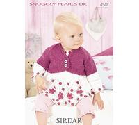 Sirdar Baby Boleros Pearls Knitting Pattern 4548 DK
