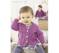 Sirdar Baby Snuggly DK Cardigans Knitting Pattern 1472