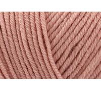 Sirdar Cashmere Merino Silk DK Crochet Yarn, Silk Wool Cashmere Blend Double Knitting Wool for Long-line Cardigans, Wraps, Swinging Ponchos- 50g Ball - English Rose (411) - Single (1 Ball)