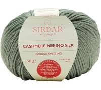 Sirdar Cashmere Merino Silk DK Double Knitting, Meadow Green (421), 50g