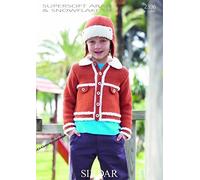 Sirdar Childrens Jacket & Hat Supersoft Knitting Pattern 2396 DK, Aran