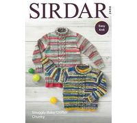 Sirdar Chunky Knitting Pattern - 2494 Childrens Sweaters