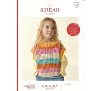 Sirdar Chunky Knitting Pattern Pamphlet - 2637 Children's Tank Top (1-4years)