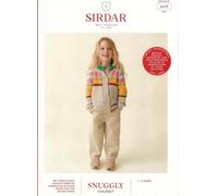 Sirdar Chunky Knitting Pattern Pamphlet - 2639 Children's Cardigan (1-4years)