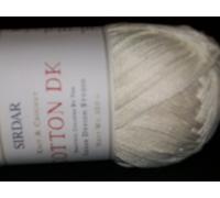 Sirdar Cotton DK, Vanilla (502), 100g