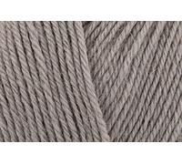 Sirdar Country Classic 4 Ply Crochet Yarn, Wool & Acrylic Blend Crochet Knitting Wool for Tops, Jumpers, Sweaters - 50g Balls - Silver Grey (972) - Pack of 5