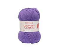 Sirdar Country Classic 4 Ply, Purple (961), 50g