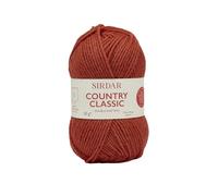 Sirdar Country Classic DK Double Knitting, Burnt Orange (853), 50g