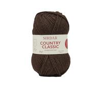 Sirdar Country Classic DK Double Knitting, Chocolate Brown (854), 50g