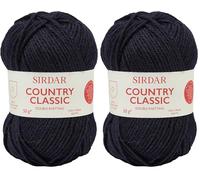 Sirdar Country Classic DK Double Knitting, Navy (852), 50g (Pack of 2)