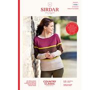 Sirdar Country Classic DK Knitting Pattern Booklet - 10086 Sweater
