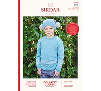 Sirdar Country Classic DK Knitting Pattern Booklet - 2515 Sweater & Hat