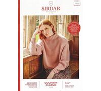 Sirdar Country Classic Worsted Knitting Pattern Booklet - 10169 Sweater