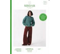 Sirdar DK Knitting Pattern Pamphlet - 10779 Ladies Sweater (28-54ins)